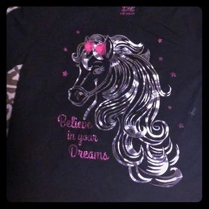 A long sleeved short with a cute pony!!!!!!!!!!!!!